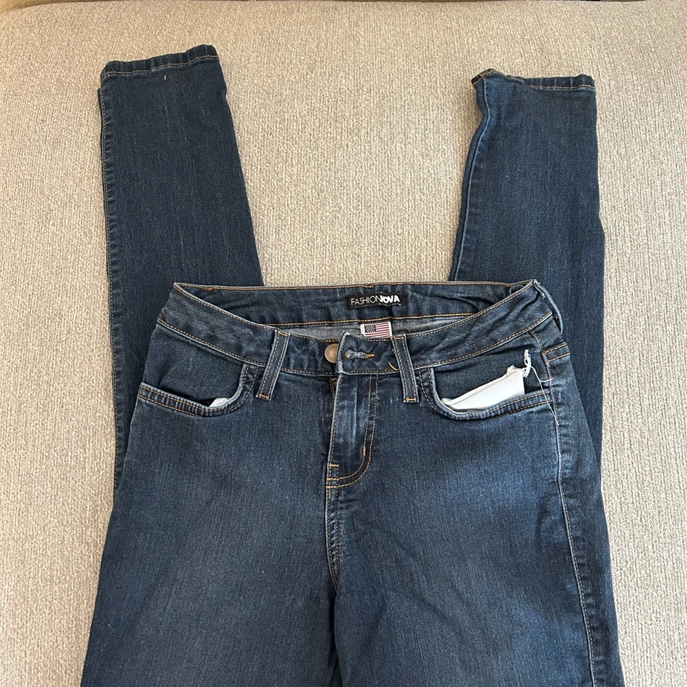 Fashion Nova Women's Blue Jeans